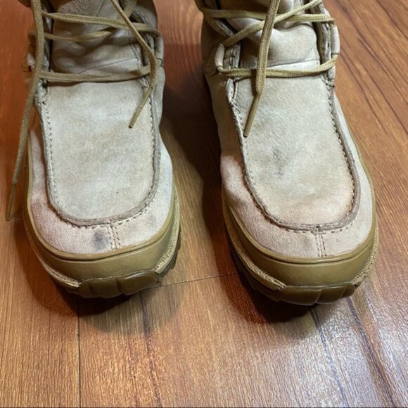 Caterpillar Polartec Suede Lace Up Boots Size 10W - Picture 4 of 12